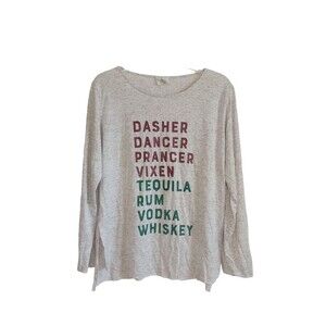 Christmas long sleeve funny tee